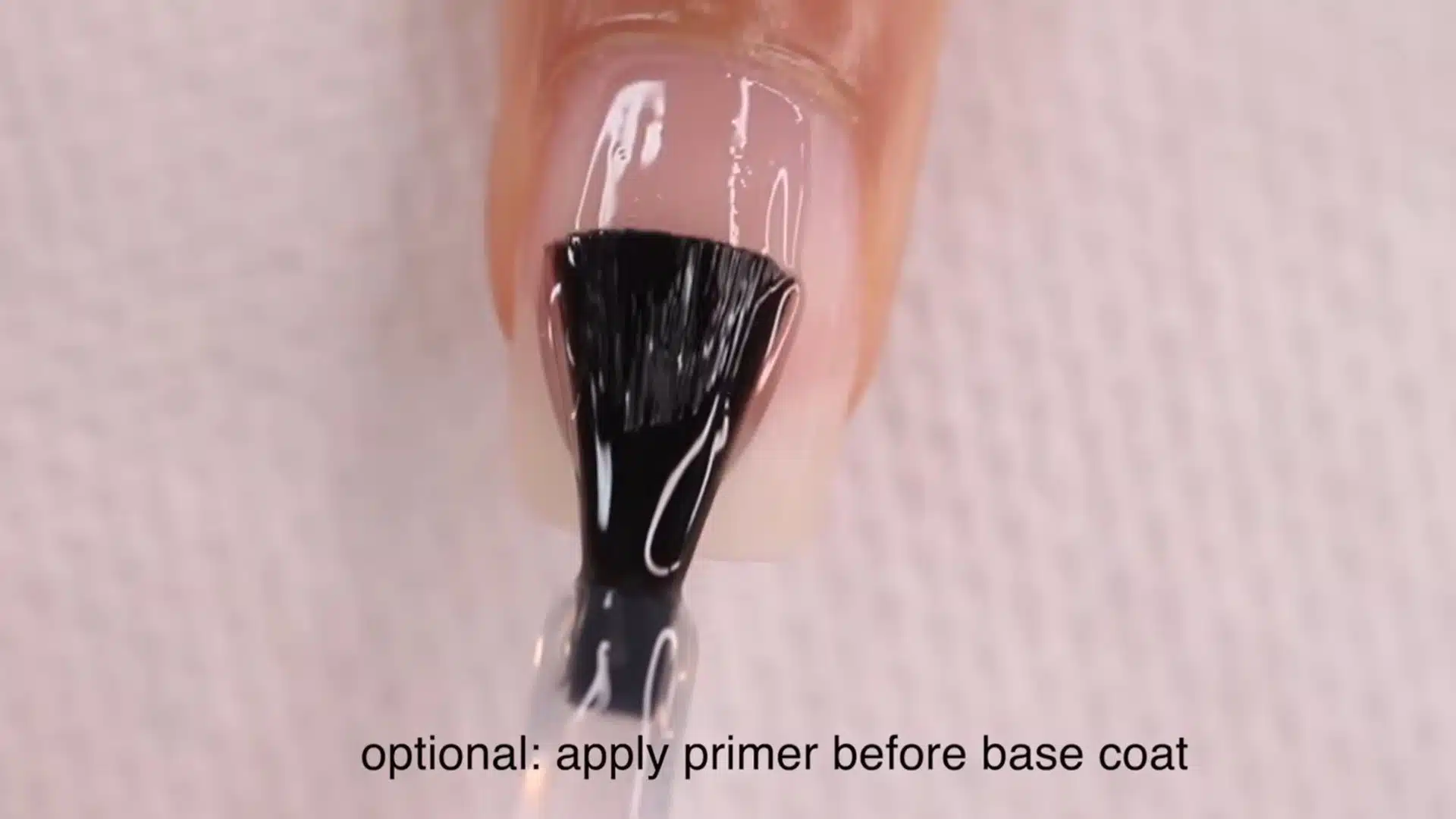 apply gel base coat