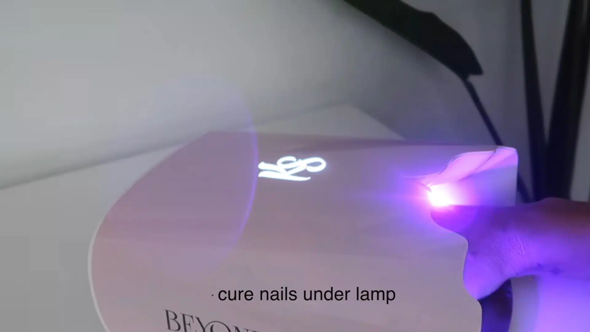 cure the first layer