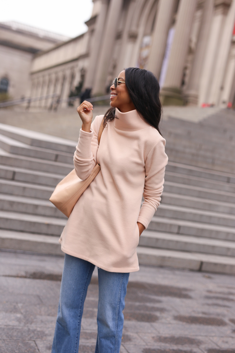 A FLEECE THAT'S ALSO FASHION