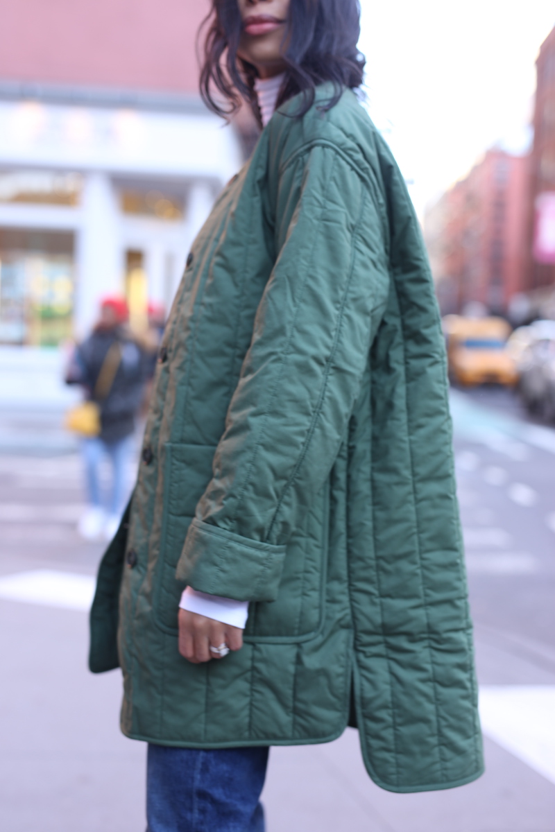 A QUILTED JACKET