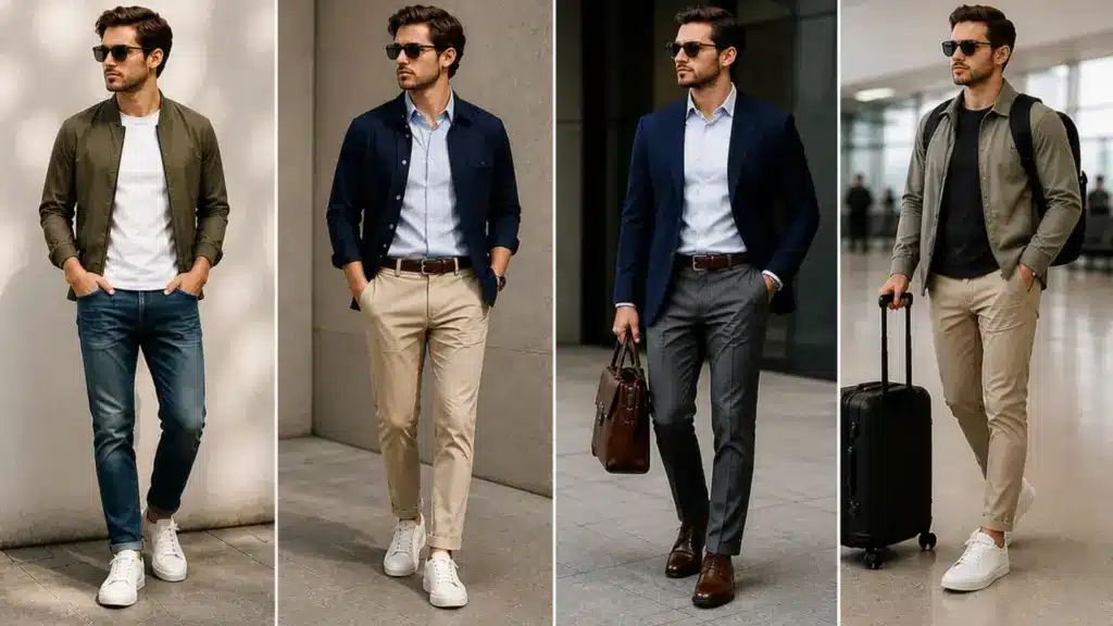 men minimalist looks and outfits