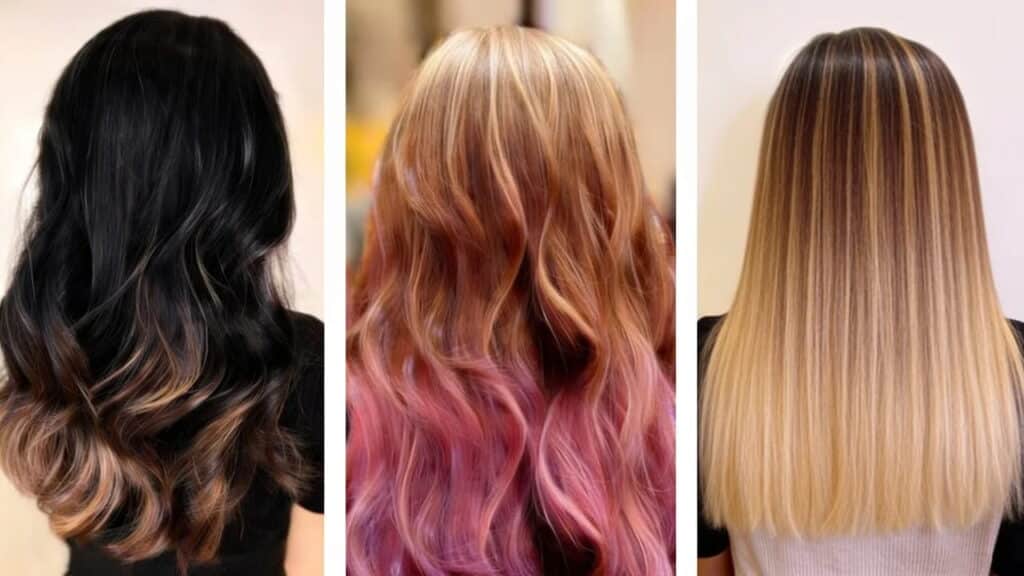 hair color techniques comparision